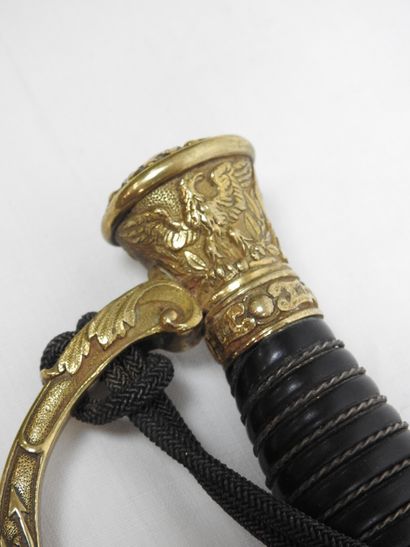 FRANCE. Epée modèle 1816 à ciselure d'officier...