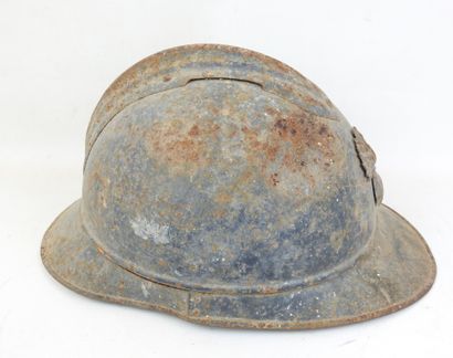 FRANCE. Casque Adrian M15 d'infanterie en...