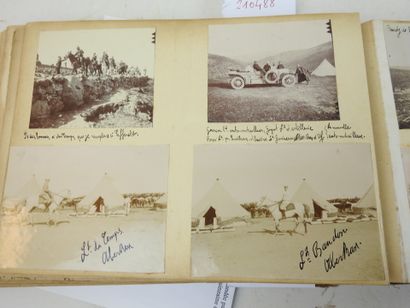
ALBUM PHOTO. Album d'un officier de spahis...