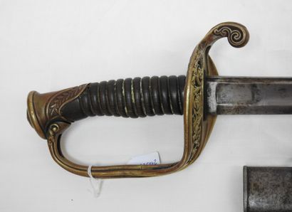 FRANCE. Sabre d'officier d'infanterie modèle...