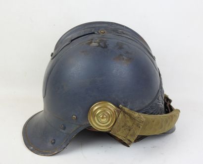 FRANCE. Casque de cavalerie modèle 1872 reconditionné...