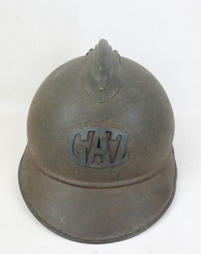FRANCE. Casque Adrian modèle 1915 des employés...