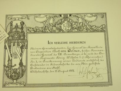 ALLEMAGNE. Médaille commémorative de la campagne...