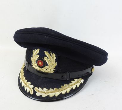 ALLEMAGNE. Casquette d'officier de marine...