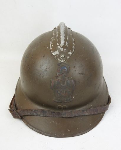 FRANCE. Casque Adrian modèle 1926 du génie...
