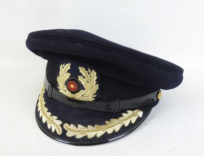 ALLEMAGNE. Casquette d'officier de marine...