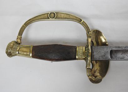 FRANCE. Epée d'officier supérieur de la Garde...