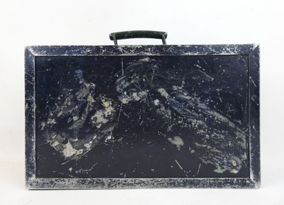 FRANCE-URSS. Caissette à outils en tôle d'aluminium...