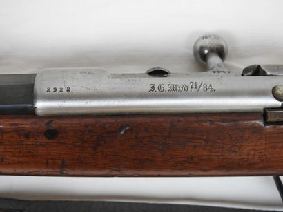 GERMANY. Mauser model 1871/84 rifle, steel...