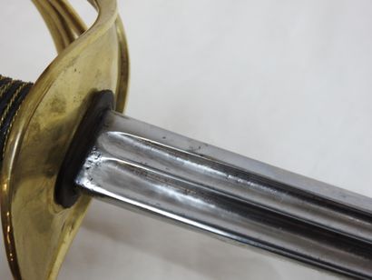 FRANCE. Sabre de carabiniers modèle 1854,...