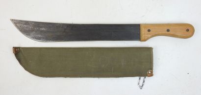 FRANCE. Machette à lame signée Talabot, avec...