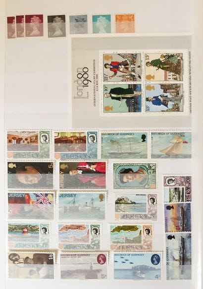 2 albums Europe années 1960/80 neufs** Angleterre,...