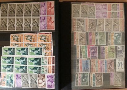 4 albums Espagne & colonies espagnoles neufs...