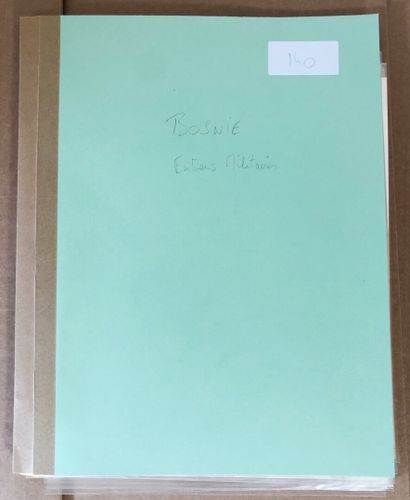 1 chemise Bosnie d'entiers postaux et quelques...
