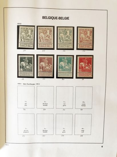 1 collection de Belgique en 2 albums DAVO...