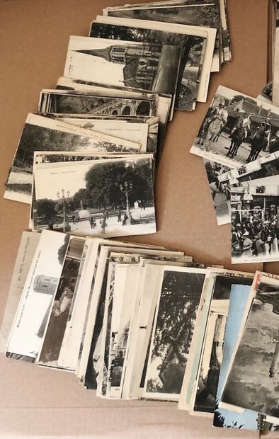 1 carton avec + de 575 cartes anciennes +...