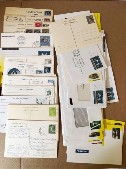 1 carton avec + 160 entiers lettres neufs...