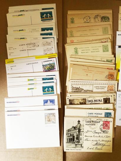 1 carton avec + 160 entiers lettres neufs...