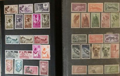 4 albums Espagne & colonies espagnoles neufs...
