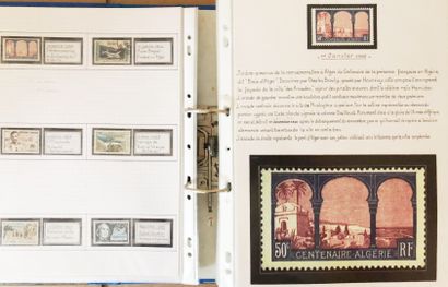1 carton Algérie, Histoire de l'Algérie française....