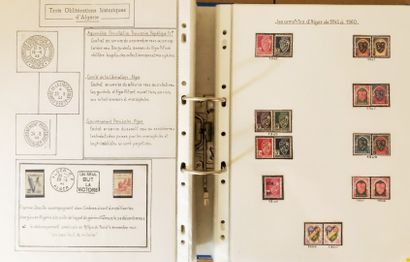1 carton Algérie, Histoire de l'Algérie française....