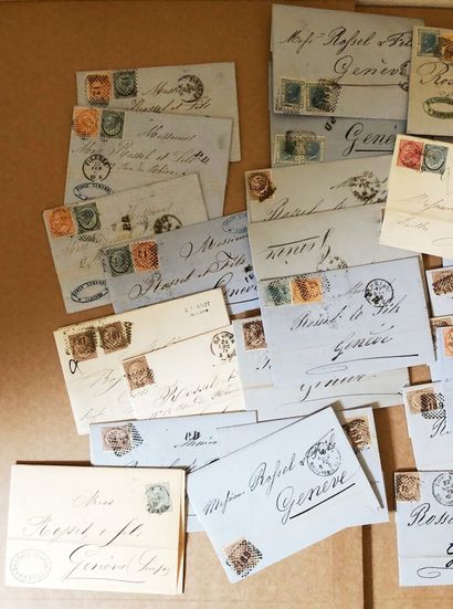 1 boite 72 lettres d'Italie des émissions...