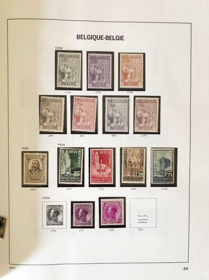 1 collection de Belgique en 2 albums DAVO...