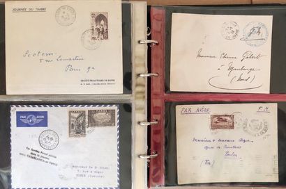 1 album de 98 lettres du Maroc 1913/1956...