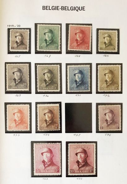 1 collection de Belgique en 2 albums DAVO...