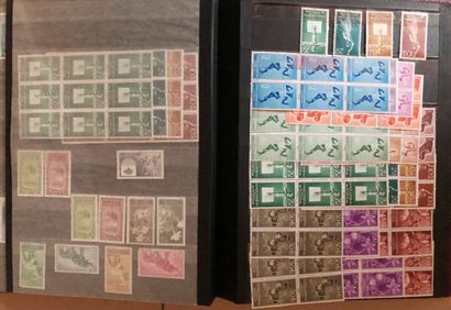 4 albums Espagne & colonies espagnoles neufs...