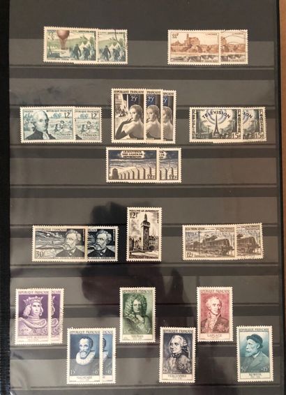 4 albums d'un petit stock de France 1920/1978...