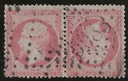 Rare Tête bêche du Napoléon dentelé n°24...