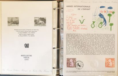 50 albums documents philatéliques (parfais...