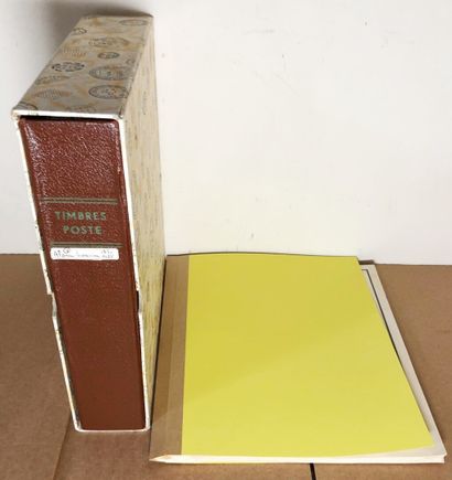 1 album d'Alsace Lorraine de 65 pages 1860/1955...