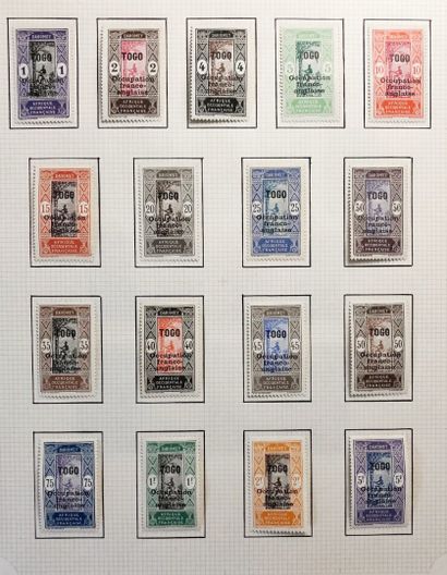 1 chemise Colonies Françaises TOGO 1915/1960...