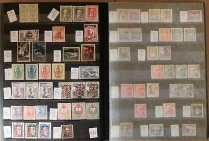 4 albums Espagne & colonies espagnoles neufs...