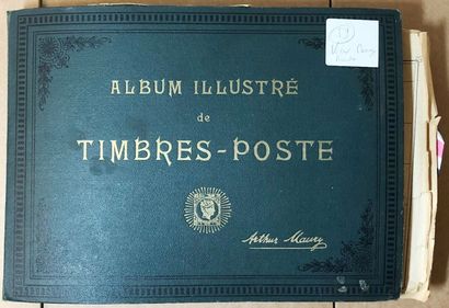 1 vieil album Arthur Maury monde dans un...