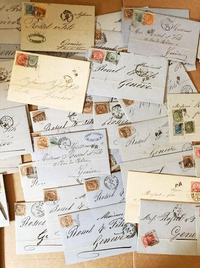 1 boite 72 lettres d'Italie des émissions...