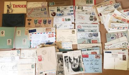 1 boite 203 lettres du Maroc, guerres, FM,...
