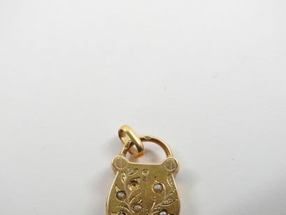 CADENAS in yellow gold 750 thousandths with...