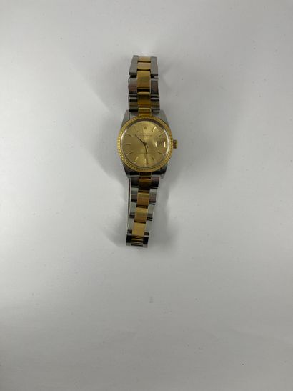 ROLEX
OYSTER PERPETUAL DATE 33mm steel and...
