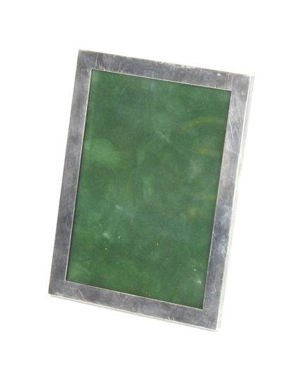 Rectangular silver plated metal PHOTO FRAME....