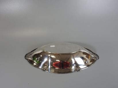 BANNETTE in silver plated metal. 21x35,5...