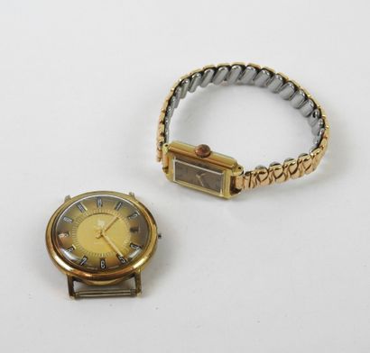 Lot of TWO WATCHES: a SEIKO woman's watch...