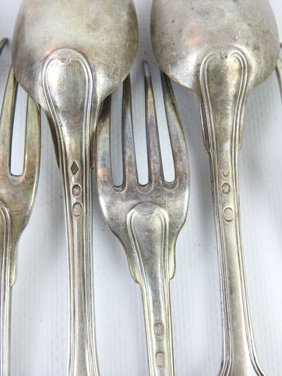 THREE LARGE SPoons and three large spoons...