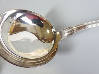 ERCUIS: silver-plated metal MENAGERE shell...