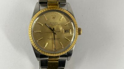 ROLEX
OYSTER PERPETUAL DATE 33mm steel and...