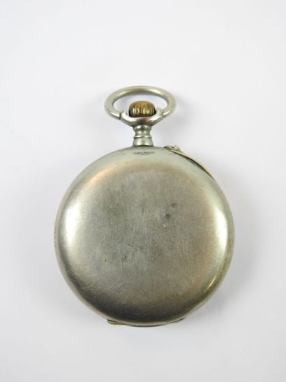 Metal pocket watch by Minier in Étampes....