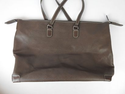 LANCEL : Travel bag. 45 x 65 cm. Wear