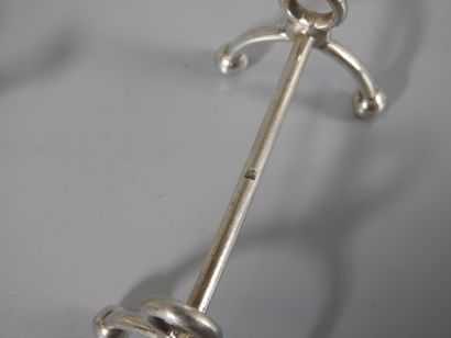 Silver plated metal KNIFE HOLDER